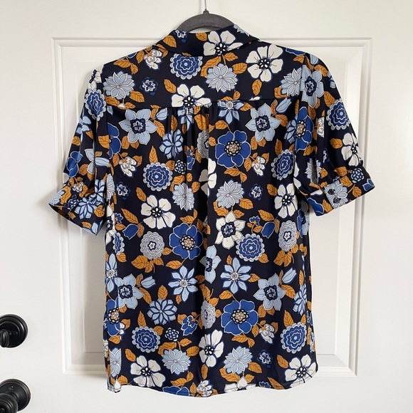 MODCLOTH | Undeniably Inspired Short Sleeve Blouse Small - Picture 6 of 6